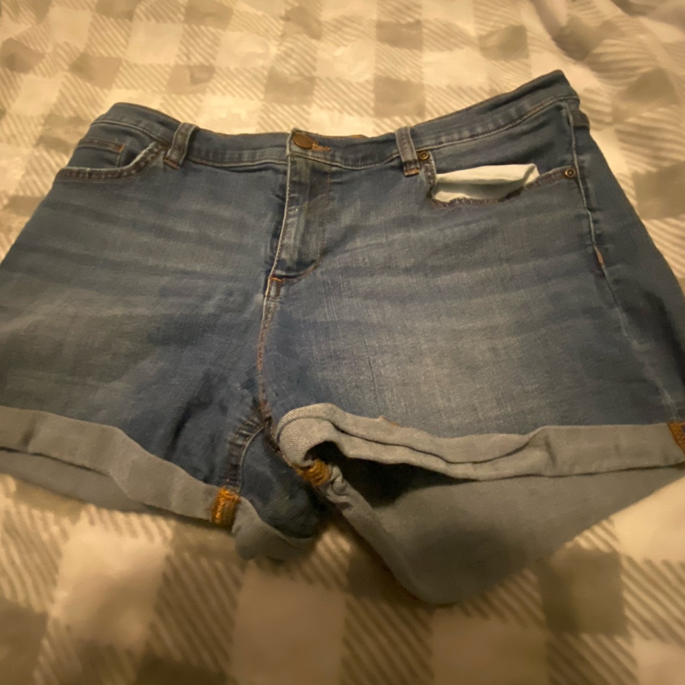 New York & Company Soho Denim Shorts